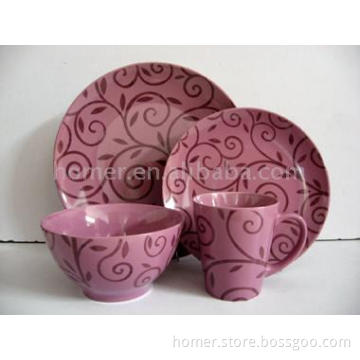HMCD010 16 pcs ceramic dinner set